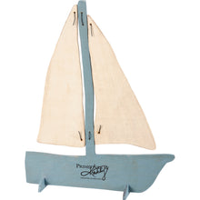 Load image into Gallery viewer, Standup Wood Sailboat