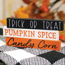 Load image into Gallery viewer, Candy Corn Mini Stick | Set of 3