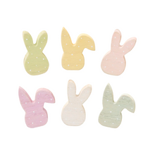 Load image into Gallery viewer, Mini Wood Bunny Heads - Bowl Filler | Set of 6
