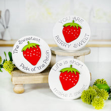 Load image into Gallery viewer, Strawberry Easel Signs