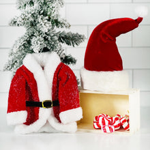 Load image into Gallery viewer, Santa's Coat & Hat Ornaments
