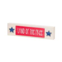 Load image into Gallery viewer, Reversible Patriotic Sign Sitter