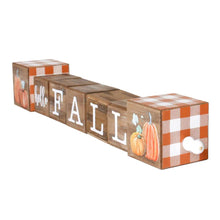 Load image into Gallery viewer, Hello Fall Block Sign