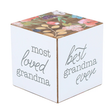 Load image into Gallery viewer, Grandma Floral Cube