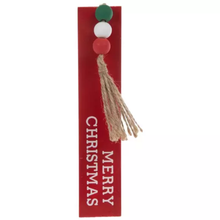 Load image into Gallery viewer, Merry Christmas Wood Faux Book