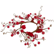 Load image into Gallery viewer, Peppermint and Snowberry Candle Ring