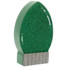 Load image into Gallery viewer, Green Christmas Light Bulb Sitter