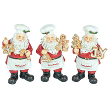 Load image into Gallery viewer, Gingerbread Chef Santa