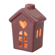 Load image into Gallery viewer, Burgundy Heart Cottage