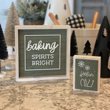 Load image into Gallery viewer, Christmas & Winter Reversible Sign