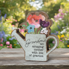 Load image into Gallery viewer, Grandma Watering Can Cutout