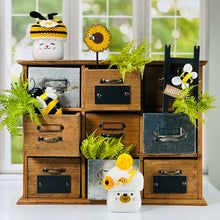 Load image into Gallery viewer, Bee Happy Wood Ladder