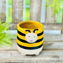 Load image into Gallery viewer, Bumble Bee Flower Pot