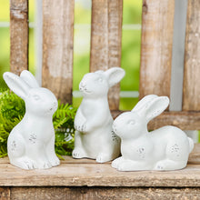 Load image into Gallery viewer, Rustic White Bunnies