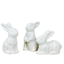 Load image into Gallery viewer, Rustic White Bunnies