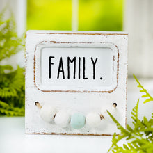 Load image into Gallery viewer, Family Beaded Sign