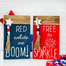 Load image into Gallery viewer, Patriotic Box Signs