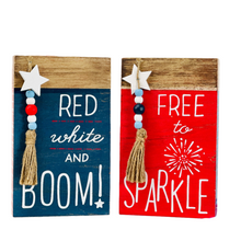 Load image into Gallery viewer, Patriotic Box Signs