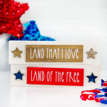 Load image into Gallery viewer, Reversible Patriotic Sign Sitter