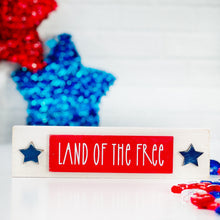 Load image into Gallery viewer, Reversible Patriotic Sign Sitter