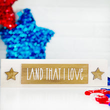 Load image into Gallery viewer, Reversible Patriotic Sign Sitter
