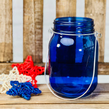 Load image into Gallery viewer, Blue Mason Jars