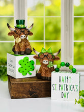 Load image into Gallery viewer, St. Patrick's Day Highland Cows