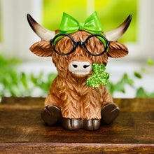 Load image into Gallery viewer, St. Patrick's Day Highland Cows
