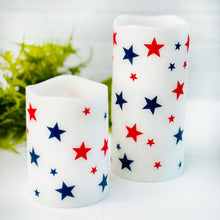 Load image into Gallery viewer, Star Timer Pillar Candles