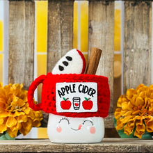Load image into Gallery viewer, Fall Marshmallow Mug Hats