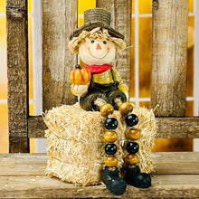 Load image into Gallery viewer, Harvest Beaded Leg Scarecrows