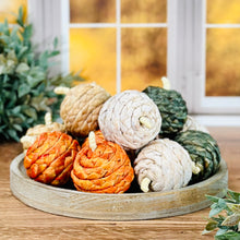 Load image into Gallery viewer, Mini Braided Pumpkins