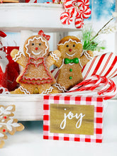 Load image into Gallery viewer, Hair Bow Gingerbread Girl