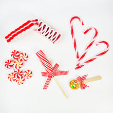 Load image into Gallery viewer, Faux Peppermint Ribbon Candy