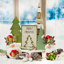 Load image into Gallery viewer, Merry Christmas Laser Cutout Sign