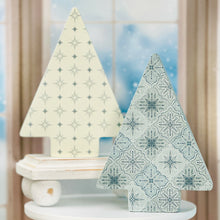 Load image into Gallery viewer, Ivory Patterned Wood Tree