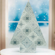 Load image into Gallery viewer, Grey Patterned Wood Tree