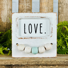 Load image into Gallery viewer, Love Beaded Sign