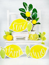 Load image into Gallery viewer, Chunky Lemon Sitter - Asst.