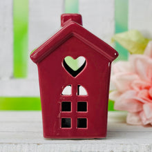 Load image into Gallery viewer, Burgundy Heart Cottage