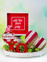 Load image into Gallery viewer, Reversible St Patricks & Valentines Sign