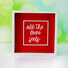 Load image into Gallery viewer, Reversible St Patricks & Valentines Sign