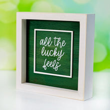 Load image into Gallery viewer, Reversible St Patricks & Valentines Sign