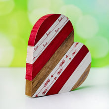 Load image into Gallery viewer, Love Arrow Plank Heart