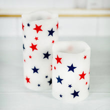 Load image into Gallery viewer, Star Timer Pillar Candles