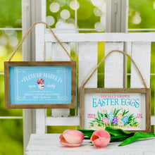 Load image into Gallery viewer, Flower Market Hanging Sign