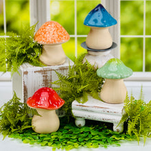 Load image into Gallery viewer, Glazed Ceramic Mushrooms
