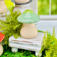Load image into Gallery viewer, Glazed Ceramic Mushrooms