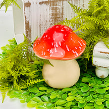 Load image into Gallery viewer, Glazed Ceramic Mushrooms
