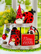 Load image into Gallery viewer, Mini Ladybug Gnomes | Set of 3